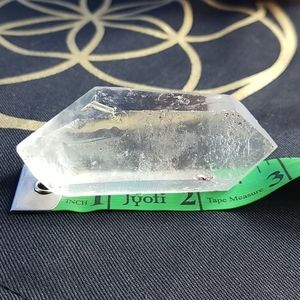 🌠Reiki Charged🌠 Doubled terminated clear crystal